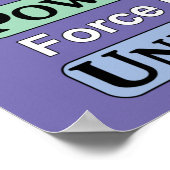 Liefde is krachtig Poster (Hoek)