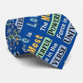 Liefde is krachtig stropdas (Opgerold)