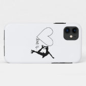 Liefde is kunstschaatsen, meisjesschaatser & hart Case-Mate iPhone case (Achterkant (horizontaal))