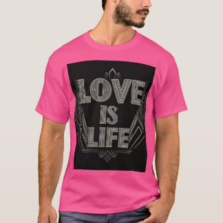 Liefde is leven t-shirt