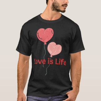 Liefde is Leven vriend T-shirt