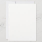 Liefde is lief en pak een trappenbord - 6,5 x 8,75 kaart (Achterkant)