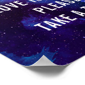 Liefde is lief, neem een traktatie. Bandemiddeling Poster (Hoek)