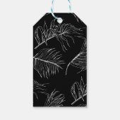 Liefde is lief script belettering bruiloft gunsten cadeaulabel (Achterkant)