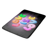 Liefde is Liefde 3D Rainbow Pride Badmat (Gekanteld)