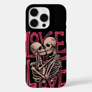 Liefde is liefde Aesthetische skelet fonecase iPhone 16 Pro Hoesje