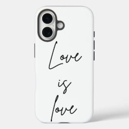 Liefde is liefde iPhone 16 hoesje