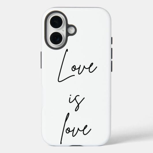 Liefde is liefde Case-Mate iPhone case (Achterkant)