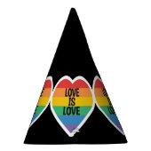 liefde is liefde gay feest feesthoedjes (Rechts)