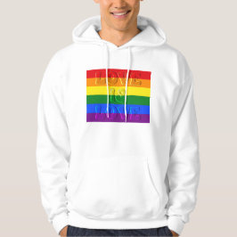 Liefde is liefde Gay Pride Hoodie