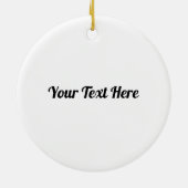 Liefde is liefde Gay Pride Keramisch Ornament (Achterkant)