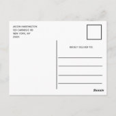 Liefde is liefde Gay Pride Rainbow Waterverf Briefkaart (Achterkant)