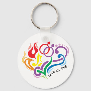 Liefde is liefde: Gay Sleutelhanger