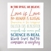 Liefde is Liefde, geen mens in Illegaal Poster (Voorkant)