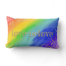 Liefde is Liefde Goud Typografie Waterverf Regenbo