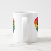 Liefde is Liefde Grote Koffiekop (Achterkant)