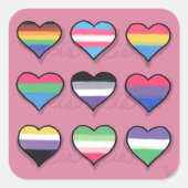 Liefde is liefde is liefde - Sticker (Voorkant)