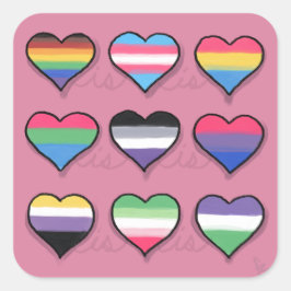 Liefde is liefde is liefde - Sticker