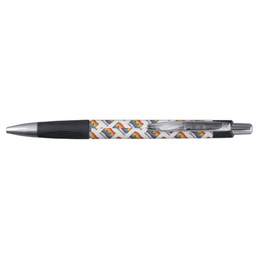 Liefde is liefde - Kawaii Rainbow Design Pen (Achterkant)