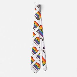 Liefde is liefde - Kawaii Rainbow Design Stropdas