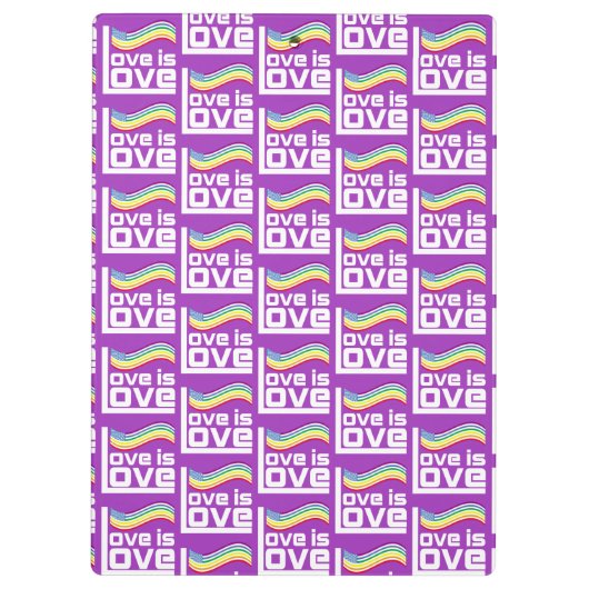 Liefde is liefde klembord (Achterkant)