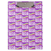 Liefde is liefde klembord (Voorkant)