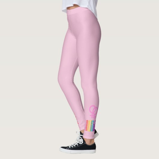 Liefde is Liefde Lesbisch Relatie Venus Pride Leggings (Links)