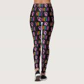 Liefde is Liefde Lesbisch Relatie Venus Pride Leggings (Achterkant)