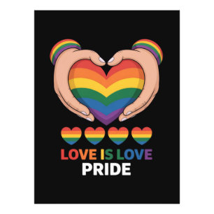 Liefde is Liefde LGBQT Foto Afdruk