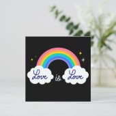Liefde is liefde. LGBT+pride. RegenboogPoster (Staand voorkant)