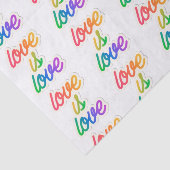 Liefde is liefde LGBT Tissuepapier (Detail)