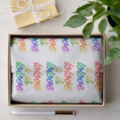 Liefde is liefde LGBT Tissuepapier (Geschenk)