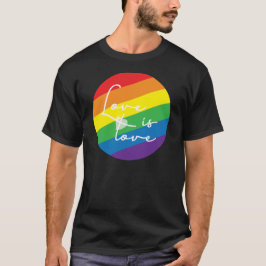 Liefde is liefde LGBTQI kerkbondgenoot Christelijk T-shirt