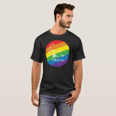 Liefde is liefde LGBTQI kerkbondgenoot Christelijk T-shirt (Voorkant volledig)