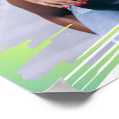 Liefde is Liefde Moderne Regenboog Voeg je Foto &  Poster (Hoek)