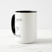 Liefde is liefde mok (Voorkant links)