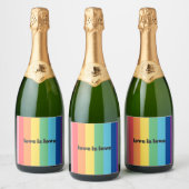 Liefde is liefde - Mousserende wijn label Sparkling Wijnetiket (Flessen)