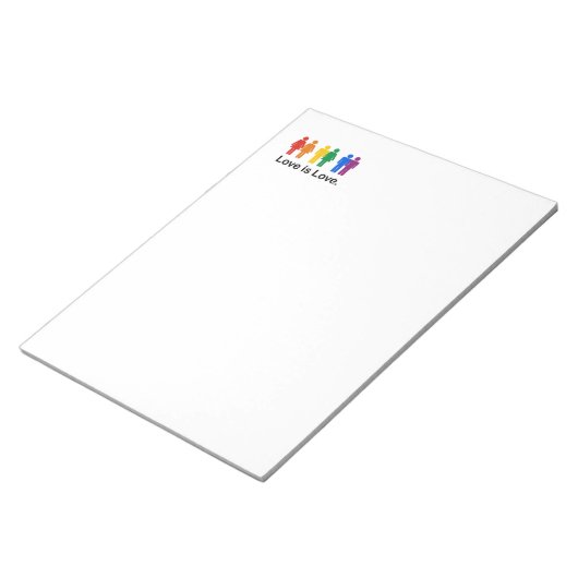 Liefde is liefde. notitieblok (Schuin)