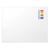 Liefde is liefde. notitieblok (Voorkant)