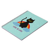 LIEFDE IS LIEFDE NOTITIEBOEK (Linkerzijde)