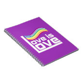 Liefde is liefde notitieboek (Rechterzijde)