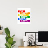 Liefde is Liefde Poster (Thuiskantoor)