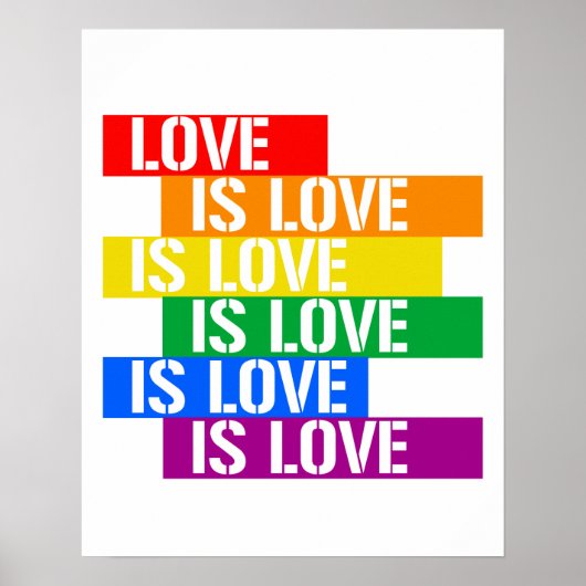 Liefde is Liefde Poster (Voorkant)