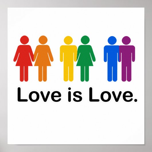 Liefde is liefde. poster (Voorkant)