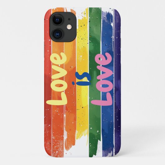 Liefde is Liefde, Pride design Case-Mate iPhone Case (Achterkant)