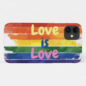 Liefde is Liefde, Pride design Case-Mate iPhone Case (Achterkant (horizontaal))