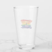 Liefde is Liefde, Pride design Glas (Achterkant)