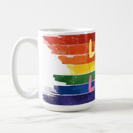 Liefde is Liefde, Pride design Koffiemok (Links)