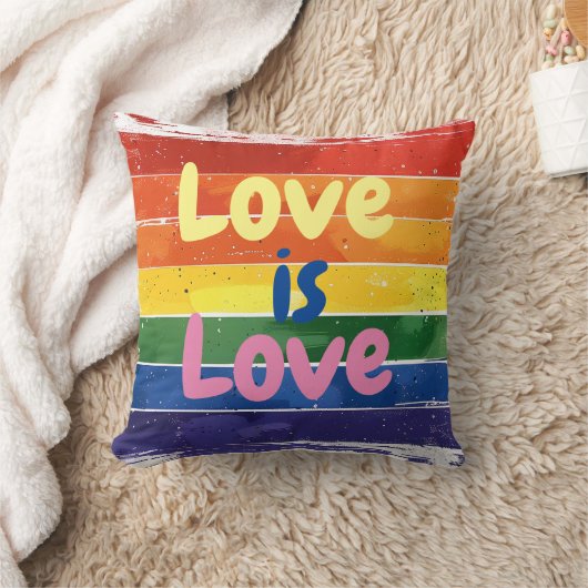 Liefde is Liefde, Pride design Kussen (Deken)