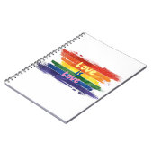Liefde is Liefde, Pride design Notitieboek (Linkerzijde)